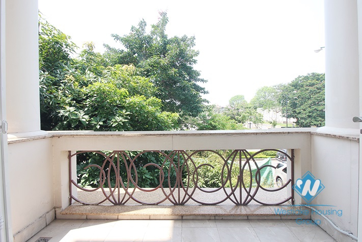 Modern and beautiful house for rent in Ciputra compound, Tay Ho District, Ha Noi